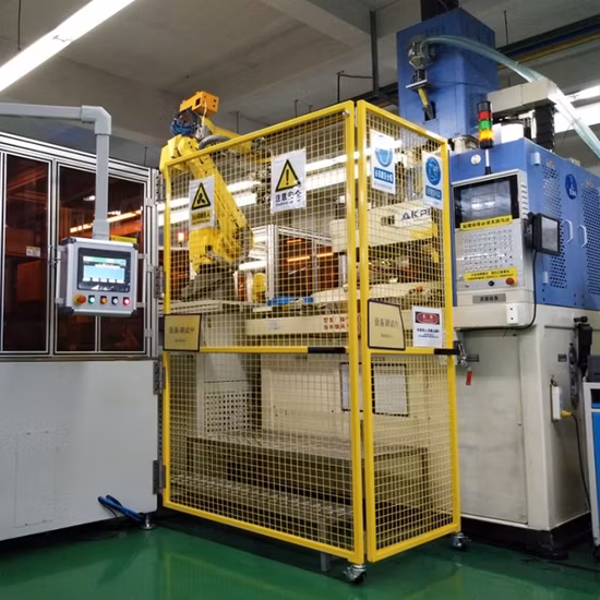 Línea de embalaje de clasificación de robots industriales 4,0 Delta Scrara de producción de fabricación inteligente
